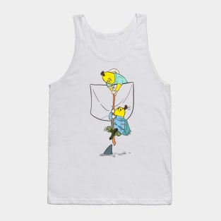 Funny Banana in Pocket Tank Top